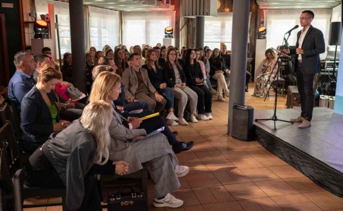 Marko Zeljko, voditelj programa na eventu Forum mladih Zapadne Hercegovine